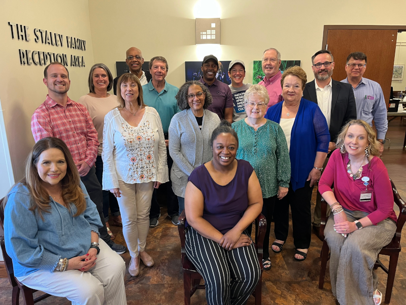 Group photo of trustees.